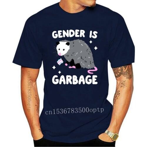 New Gender Is Garbage Non-binary Opossum T Shirt Nonbinary Non Binary T Shirts Lgbtq Lgbtq T Shirts Nonbinary
