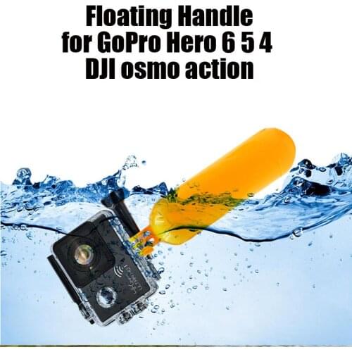 Float Handle Bobber Grip Waterproof for GoPro Hero 6 5 4 Session 4K SJCAM SJ5000 SJ7 Action Camera Bobber for Go pro Accessory