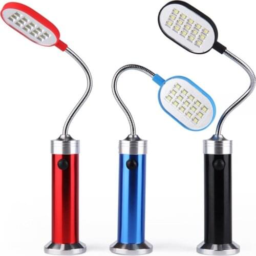Portable Adjustable Magnetic 360 Degree LED Grill Light Lamp for BBQ Barbecue Outdoor Camping Tools Car Repair Work Lights