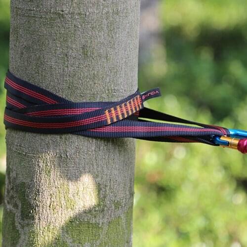 60cm Outdoor Rock Climbing Belt Protective Sling 22kN High Strength Wear Resistant Strap Mountaineering Equipment Outdoor Tools