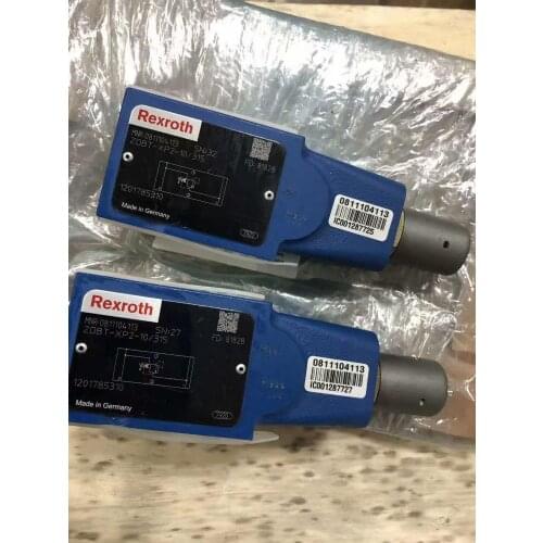 Rexroth Pilot relief valve with hydraulic valve pressure reducing MNR:081104113 SN:27 ZDBT-XP2-10/315 1201785310