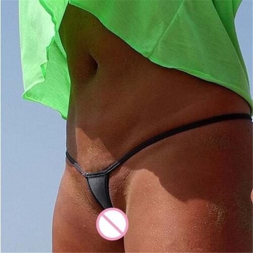 Women Sexy Cotton Bikini Thongs G Strings Mini Micro Brazilian Swim Bottoms Beachwear Sunbath Low Rise Panties Tangas Underpant