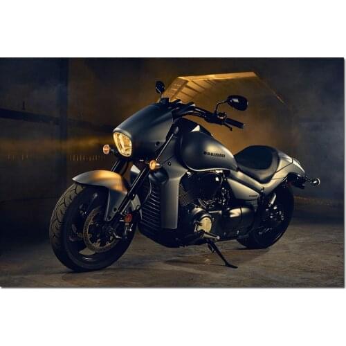 Suzuki Boulevard M109R Motorcycles Photo Wall Art Posters and Prints Canvas Painting For Living Home Decor