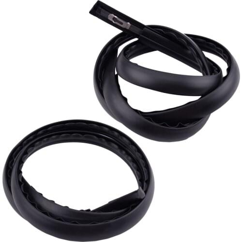 1 Pair Car Roof Weatherstrip Moulding Trim Seal Fit for Honda Civic 2012 2013 2014 2015 Accessories