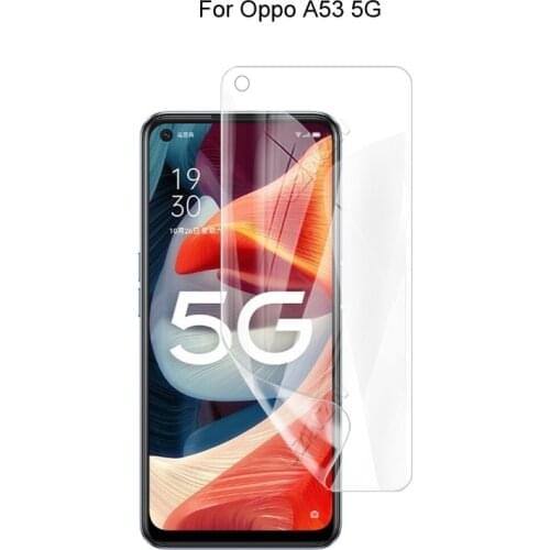 For Oppo A53 5G Full Cover Soft Hydrogel Film Screen Protector