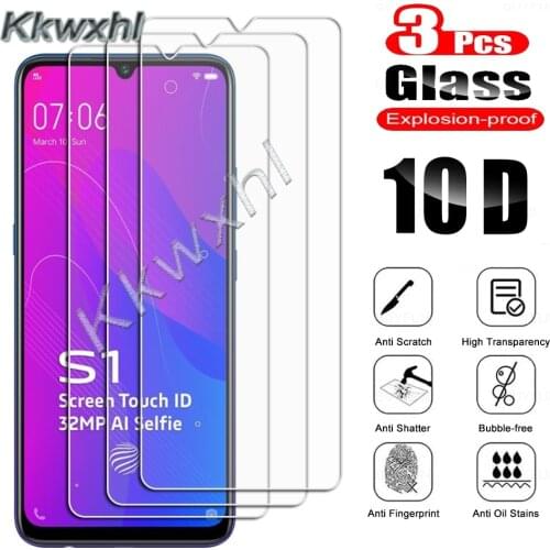 3PCS Tempered Glass For Vivo Y70s Y73s Z5x 712 Z6 iQOO 3 Z3 Neo3 U1 U1x U3 Z1 Z1x S1 Pro S5 Protective Screen Protector Film