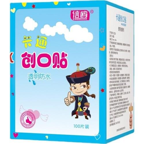 100 Pcs/box Cartoon Band-aid Cute Mini Children Breathable Waterproof Bandage Patch First Aid Bandage Kit For Home Use