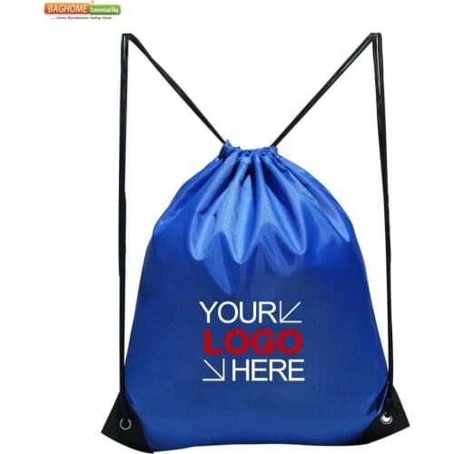 100pcs/lot Drawstring Backpack , Polyester Cinch Sacks String Backpack for Traveling, Gym, Yoga & Other Outdoor Sports
