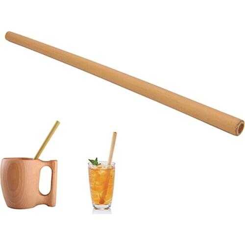 2pcs/pack Bamboo Drinking Straws Organic Eco-Friendly Wheat Straw Tableware Cutlery Dinner Set Kitchen Accessories