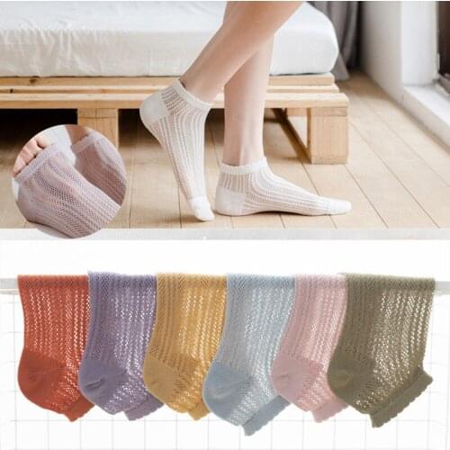 5 Pairs/lot Invisible 100% Cotton Breathable Candy Black White Socks Women Summer Girls Casual Short Ankle Boat Low Cut Lady Sox