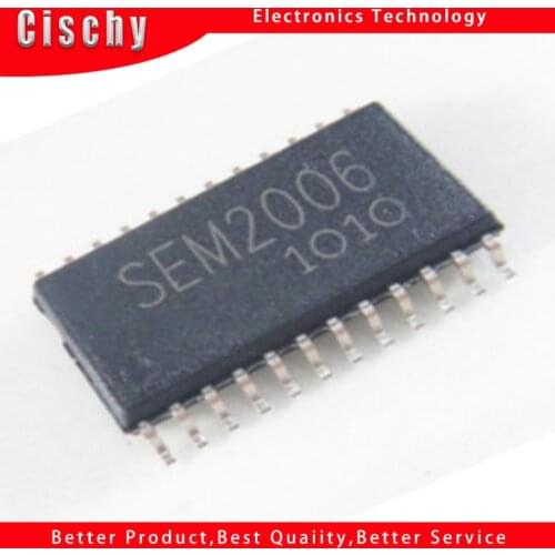 1pcs/lot SEM2006 SEM2006-BIN2 SOP-24 New original LCD supply chip In Stock