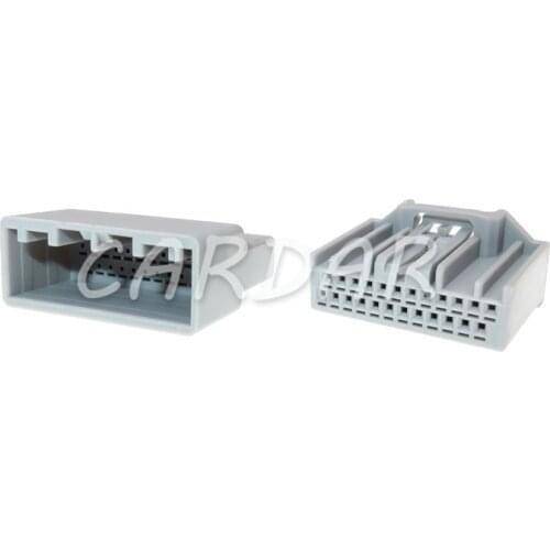 1 Set 24 Pin Automotive Car CD Player Plug Power Speaker Cable Socket Auto Plug For Honda CRV Civic