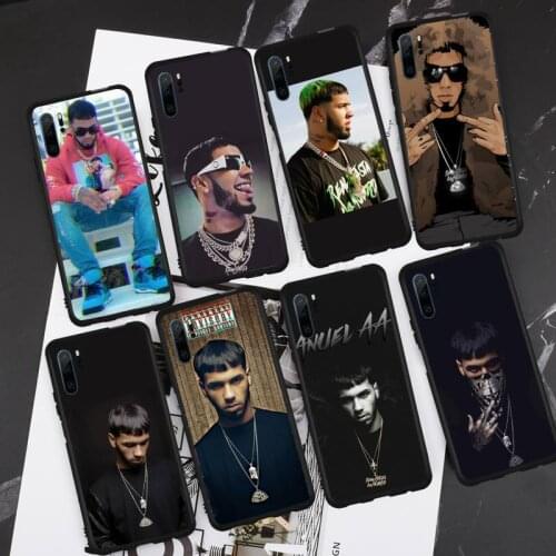 Singer Anuel pop Phone Case For Huawei P 20 30 40 lite pro smart 2019 honor 10 i lite 8x nova 5t mate 20 pro funda Shell