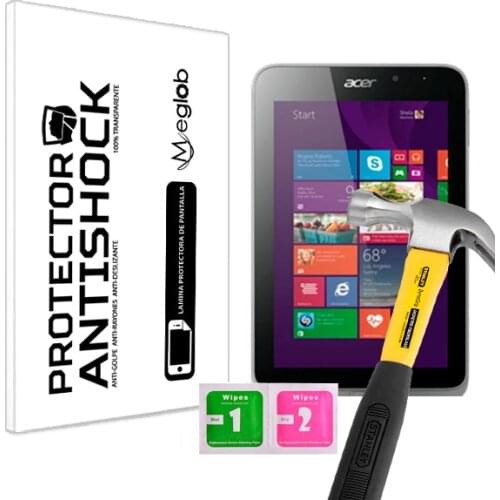 Screen protector Anti-Shock Anti-scratch Anti-Shatter compatible with Tablet Acer Iconia W4-821P