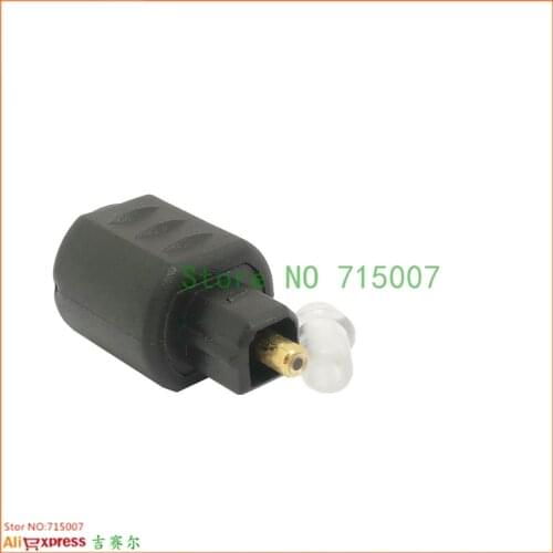 High Quality Optical 3.5mm Female Socket Mini Jack Plug to Digital Toslink Male Audio Adapter