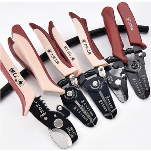 Fast delivery, free shipping LIJIAN Multifunctional Electric Wire Stripping Tongs