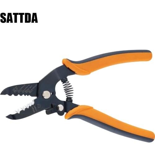 Multifunctional Fiber optic cable strip-wire pliers are used for cutting wires and stripping wire hand tools fsa-0625