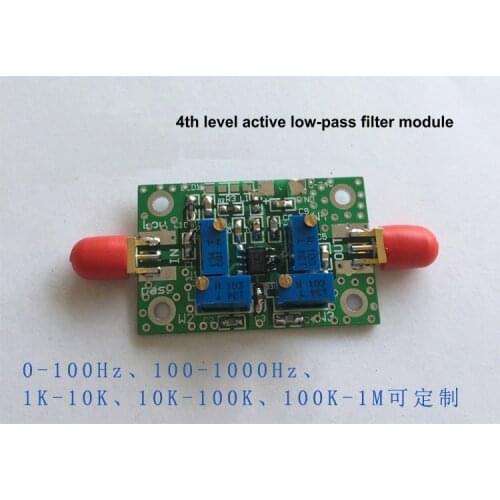 Low Pass Filter High Pass Active Tunable Filter 10HZ-1MHZ