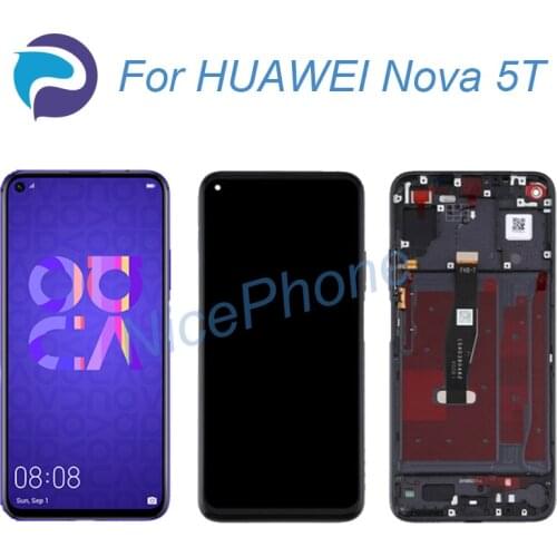 Nova 5T lcd screen 2340*1080 touch digitizer display assembly replacement YAL-L21,YAL-L61,YAL-L71,YAL-L61D Nova 5T lcd screen