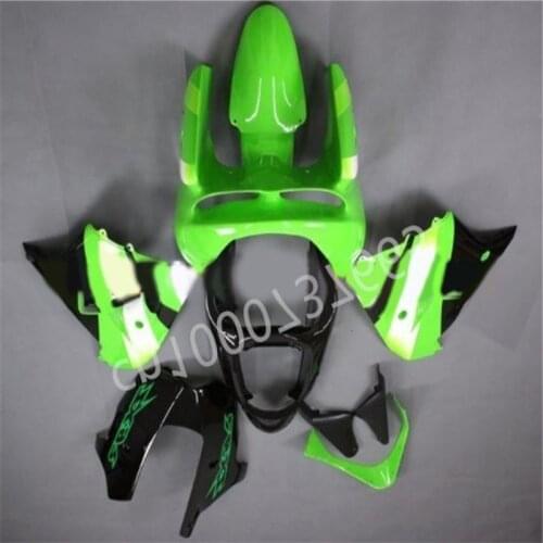 Fairings for KAWASAKI Ninja ZX-9R 98-99 ZX 9R 1998-1999 ZX9R 98 99 ZX 9R 1998 1999 green black white motorcycle fairing kit