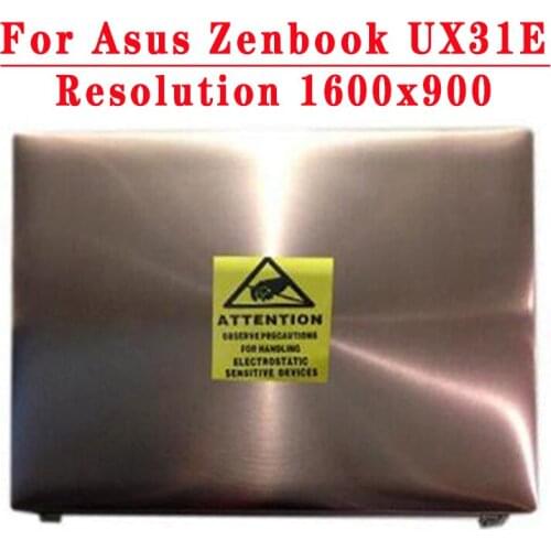 Original 13.3 inch Upper part For Asus Zenbook UX31E Laptop LCD screen assembly upper part CLAA133UA02S HW13HDP101LED Assembly