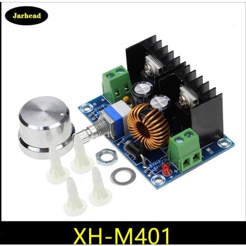 XH-M401 DC-DC Step Down Buck Converter Power Supply Module XL4016E1 PWM Stabilizer 8A 200W Adjustable 4-40V To 1.25-36V