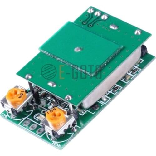 DC 5V 5.8GHz Microwave Radar Sensor Switch Module Board 5.8G ISM Waveband Sensing 12m HFS-DC06 No Interference 2S