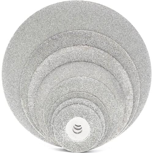 5pcs 50mm Diamonte Cutting Discs Drill Bit Shank For Rotary Tool Blade RXJB