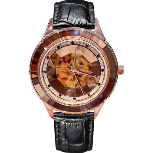 Relojes para mujer Luxury Woman Watch 2019 Womens Leather Band Analog Quartz WristWatch Ladies Watch Women Dress Diamond Clock