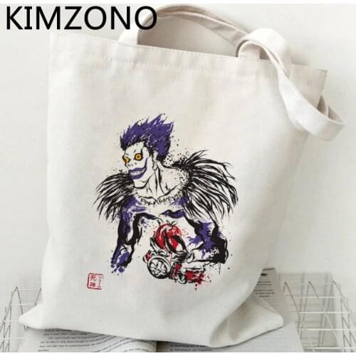 Death Note Misa Amane shopping bag bolsa canvas jute bag shopper recycle bag bag boodschappentas reciclaje sac tissu