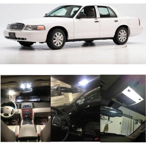 Interior Led lights For 2008 Ford Crown Victoria E150-E350 Edge Escape Expedition Explorer Explorer Sport F250 F350 Fusion