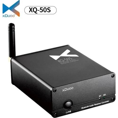 XDUOO XQ-50 PRO DAC Type C HD Buletooth 5.0 APTX HD CS8406 ES9018K2M Decoder Receiver Converter USB DAC