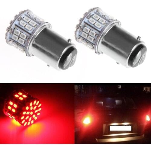 1PC 1157 BAY15D 50 SMD 1206 LED Car Tail Stop Brake Lamp Bulb DC 12V Red Light N84F