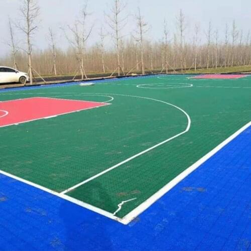 Beable Anti-static PP Interlocking Event Outdoor Plastic Flooring For Basketball Football Volleyball Court