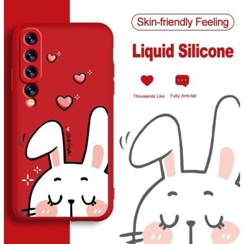 ASINA Cartoon Case For Xiaomi Redmi Note 8 9 Case Official Original Liquid Silicone Case For Xiaomi Mi10 11 9 Case Upgrade Capa