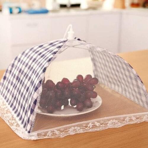 -Up Mesh Screen Food Cover Tent Umbrella Reusable and Collapsible Food Cover Net Protector for Outdoors Screen Tents