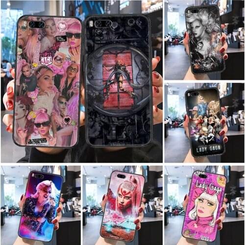 Lady Gaga chromatica Phone case For Xiaomi Mi Max Note 3 A2 A3 8 9 9T 10 Lite Pro Ultra Frosted black soft prime pretty coque