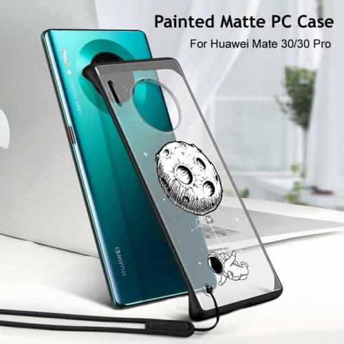 For Huawei mate 30 / mate 30 pro 5G case TPU Bumper matte PC Clear Hybrid Crystal Cover case for huawei mate 30