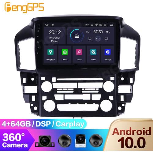 DVD Player for Lexus RX300 1998-2003 Android Multimedia Radio GPS Navigation Carplay DSP Touch Screen Autostereo Headunit PX6