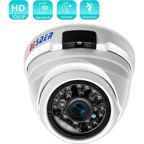 BESDER 2.8mm Metal Dome IP Camera HD 1080P 960P 720P Security Outdoor IPCam Day/Night View Home CCTV ONVIF Surveillance Cameras