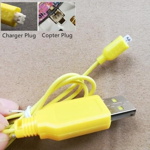 Free Shipping S107 USB R/C Helicopter Charger cable for SYMA S107G X107 S105 S109G 3.5CH helicopter