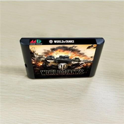 World of Tanks - 16 bit MD Games Cartridge For MegaDrive Genesis console