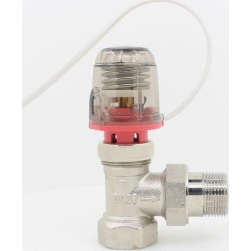 24V 230V NO electric thermal actuator valve head for thermostat manifold underfloor heating temperature control valve DN15-DN25