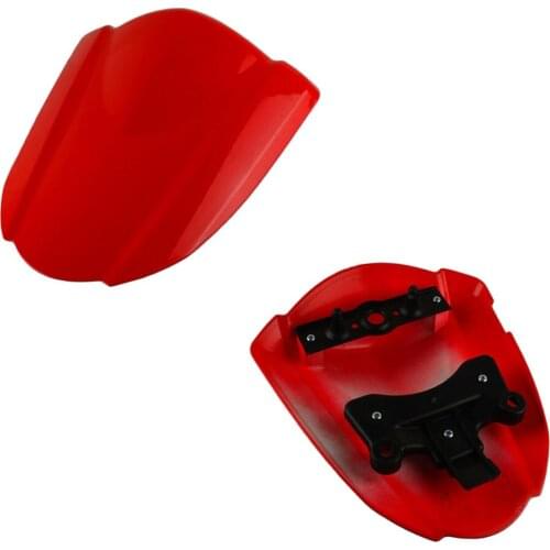 Red Rear Tail Pillion Passenger Hard Seat Cover Cowl Fairing Cowling Seat For Suzuki GSXR1000 GSXR 1000 K7 2007-2008 08 07