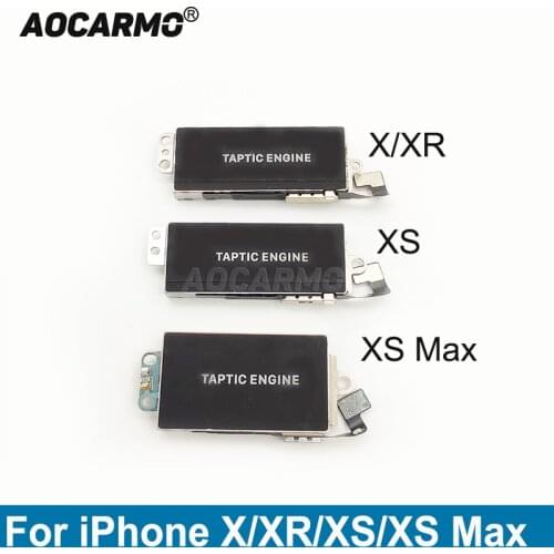 Aocarmo Vibrator Module Ribbon Flex Cable Motor Vibration For iPhone X / XR / XS / XSMax Replacement Part