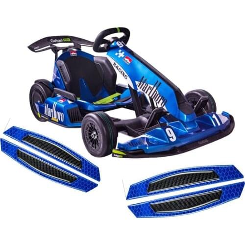 Ninebot PRO Gokart kit XIAOMI Kart kit modified front protective shell front decorative parts reflective stickers
