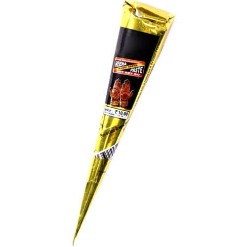 New Henna Tattoo Paste Black brown red white Henna Cones Indian For Temporary Tattoo Sticker Body Paint Art Cream Cone