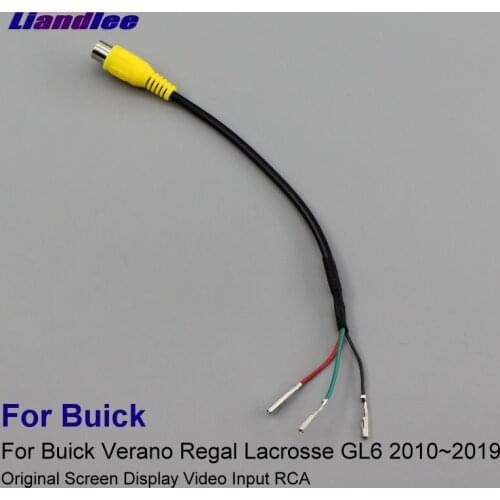 For Buick Verano Regal Lacrosse GL6 2010-2019 Original Input RCA Wire Rear Camera Switch Adapter Connector Cable