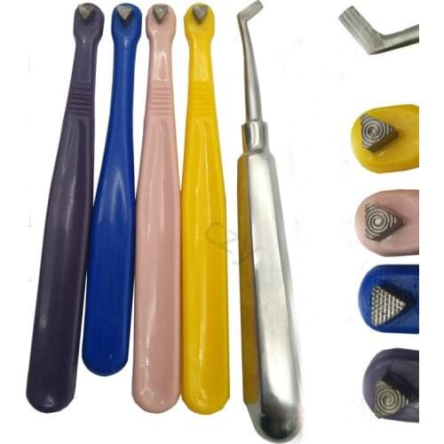 Orthodontic pusher with ring clipper Orthodontic correction tool for buccal tube free hook nickel-titanium wire