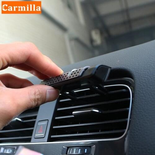 Car Interior Accessorie Air Freshener Solid Perfume for Kia Rio 4 Ceed Cerato Optima for Hyundai Accent Creta Ix25 Tucson Verna